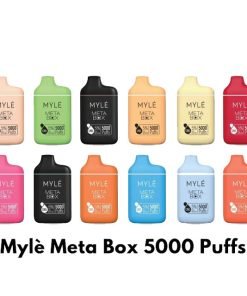 Myle Meta Box 5000 Puffs 20mg & 50mg