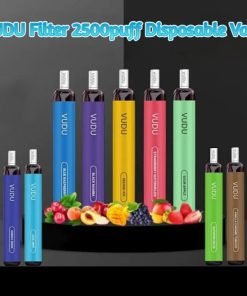 VUDU Filter 2500 Puffs Disposable Vape In UAE