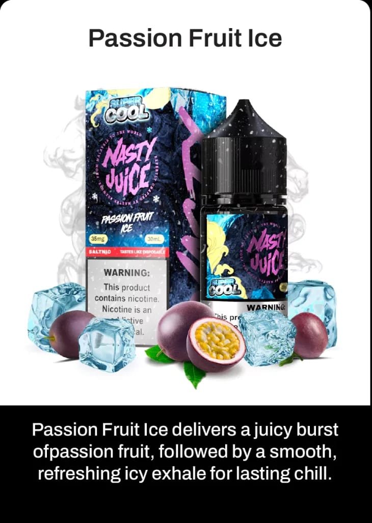 NASTY SUPER COOL 30ML – Passion Fruit Ice