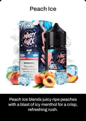 NASTY SUPER COOL 30ML – Peach Ice