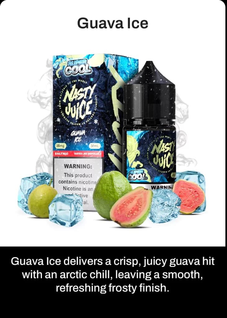 NASTY SUPER COOL 30ML Nicotine Salt E-Liquid
